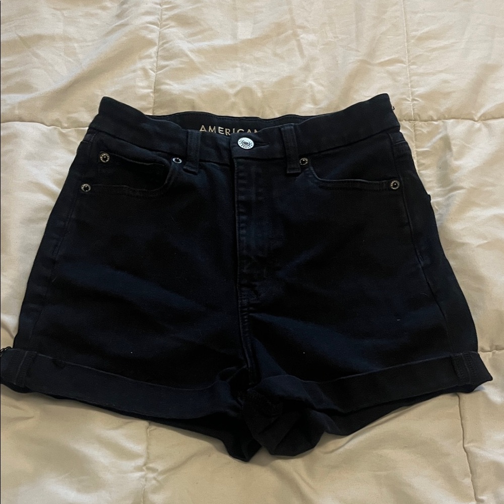 American Eagle Outfitters Women's Dark Jean Shorts